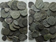 Circa 55 Byzantine and Roman Coins