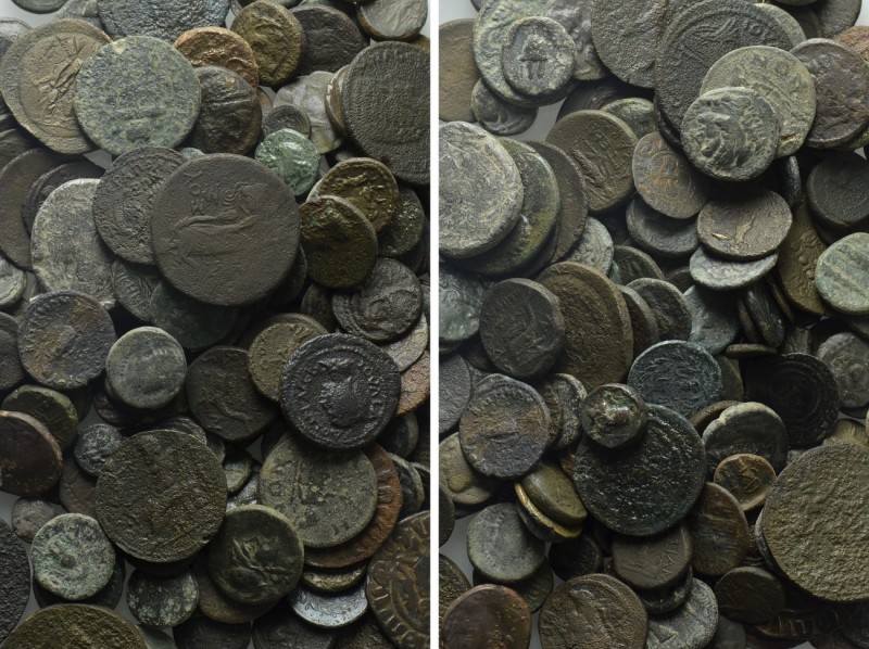 Circa 240 Byzantine, Roman and Greek Coins. 

Obv: .
Rev: .

. 

Conditio...