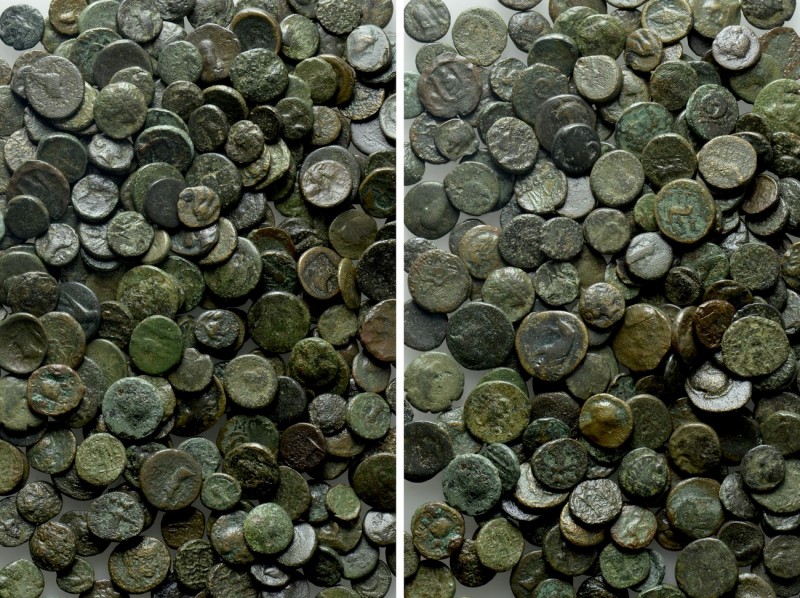 Circa 273 Greek Coins. 

Obv: .
Rev: .

. 

Condition: See picture.

We...