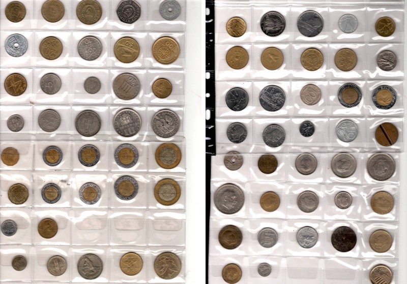 Collection of Modern Coins; Circa 330 Coins. 

Obv: .
Rev: .

. 

Conditi...