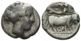 Campania. Neapolis circa 325-241 BC. Nomos AR