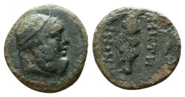 Bruttium. Petelia circa 200 BC. Bronze Æ