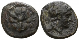 Bruttium. Rhegion circa 415-387 BC. Bronze Æ