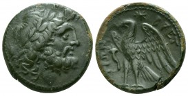 Bruttium. The Brettii circa 214-211 BC. Drachm Æ