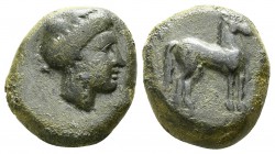 Sicily. Eryx circa 330-260 BC. Bronze Æ