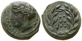 Sicily. Himera 420-407 BC. Hemilitron Æ