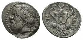 Sicily. Katane circa 410-405 BC. Litra AR
