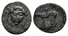 Sicily. Segesta circa 461-415 BC. Litra AR