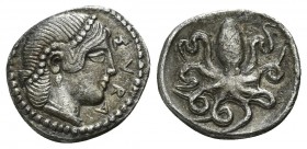 Sicily. Syracuse. Second Democracy 466-405 BC. Litra AR