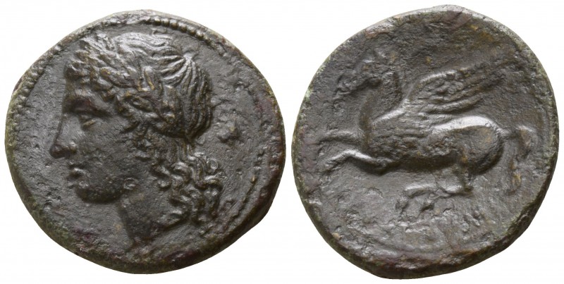 Sicily. Syracuse. Timoleon and the Third Democracy 344-317 BC.
Bronze Æ

19mm...