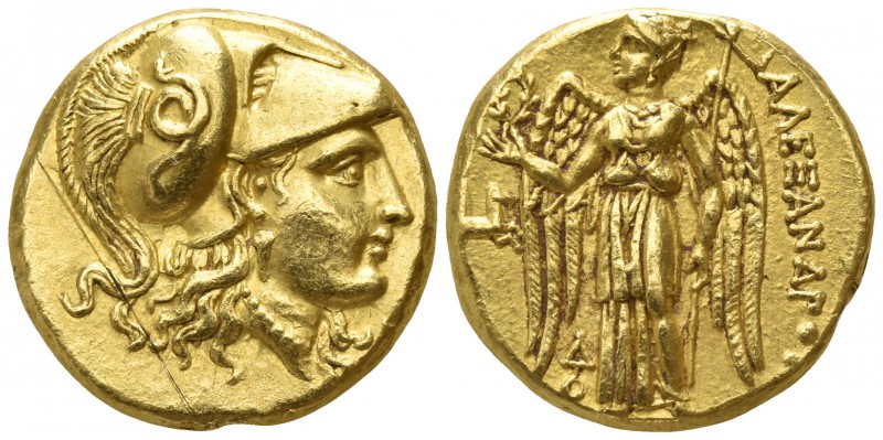 Kings of Macedon. Lampsakos. Alexander III "the Great" 336-323 BC.
Stater AV
...