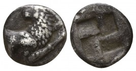 Thrace. Chersonesos 386-338 BC. Hemiobol AR