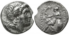 Kings of Thrace. Pella. Lysimachos 305-281 BC. Tetradrachm AR