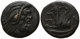 The Tauric Chersonese. Pantikapaion 310-304 BC. Tetrachalkon Æ
