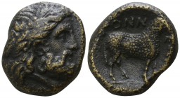 Thessaly. Gonnos 350 BC. Bronze Æ