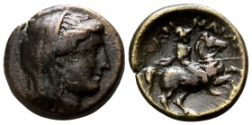 Thessaly. Pelinna circa 300-200 BC. Dichalkon Æ