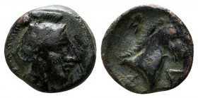 Thessaly. Pharsalos circa 400 BC. Bronze Æ