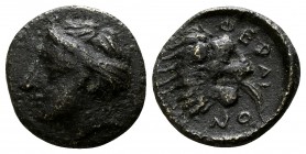 Thessaly. Pherai circa 404-369 BC. Bronze Æ