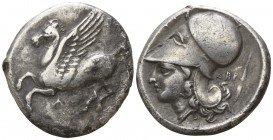 Akarnania. Argos Amphilochicon circa 340-300 BC. Stater AR