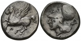 Akarnania. Leukas 300 BC. Stater AR