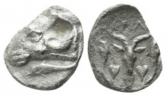 Phokis. Federal Coinage, Delphi circa 350 BC. Trihemiobol AR