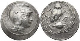 Attica. Athens circa 229-197 BC. New Style coinage. Class I.. Tetradrachm AR