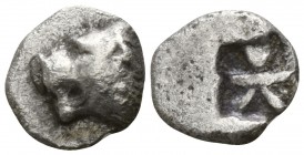 Argolis. Kleonai circa 400 BC. Hemiobol AR