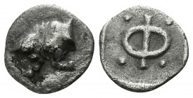 Phliasia. Phlius circa 400-350 BC. Obol AR