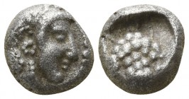 Asia Minor. Uncertain mint (possibly Soloi, Cilicia) circa 500-400 BC. Obol AR