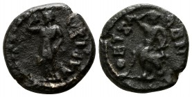 Thessaly. Thessaian League. Domitian AD 81-96. Bronze Æ
