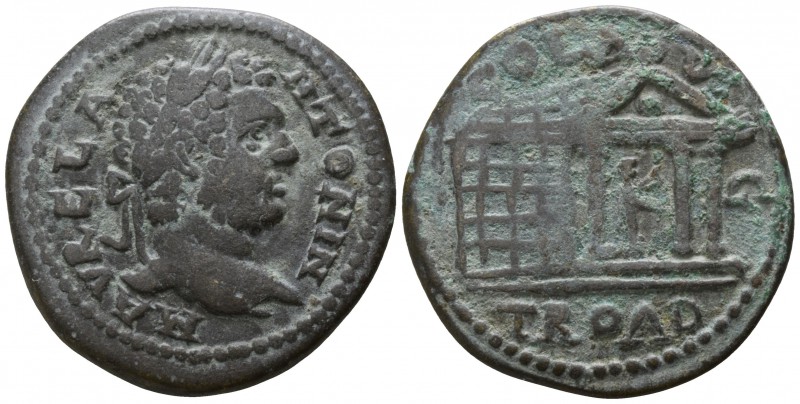 Troas. Alexandreia. Caracalla AD 211-217.
Bronze Æ

24mm., 7,66g.

M AVREL ...