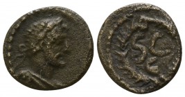 Seleucis and Pieria. Antioch. Hadrian AD 117-138. Chalkous AE