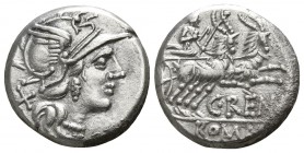 C. Renius.  138 BC. Rome. Denar AR