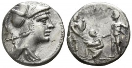 Ti. Veturius 137 BC. Rome. Denar AR