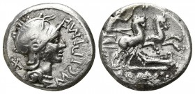 M. Cipius M.f.  115-114 BC. Rome. Denar AR