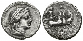C. Naevius Balbus 79 BC. Rome. Serratus AR
