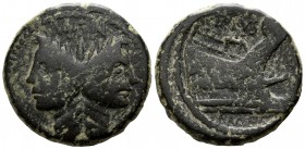 Sextus Pompey 43-36 BC. Rome. As Æ