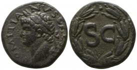 Domitian as Caesar AD 69-81. Antioch. As Æ
