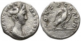 Matidia AD 113-114. Rome. Denar AR