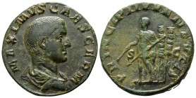 Maximus AD 236-238. Rome. Sesterz Æ