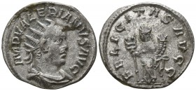 Valerian I AD 253-260. Mediolanum. Antoninian AR