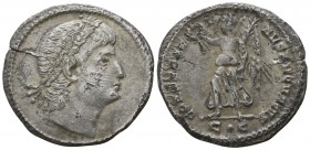 Constantinus I the Great AD 306-336. Constantinople. Siliqua AR