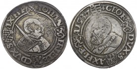 Germany . Ernetiner. Johann Friedrich and Georg AD 1534-1539. AR Guldengroschen