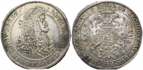 Germany . Kremnitz. Leopold I AD 1657-1705. AR Thaler