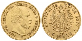 Germany. Preußen. Wilhelm I AD 1861-1888. AV 5 Mark