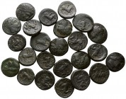 Lot of 25 bronze coins of Philipp II / SOLD AS SEEN, NO RETURN!