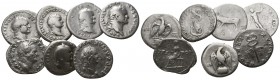 Lot of 7 roman imperial denari / SOLD AS SEEN, NO RETURN!