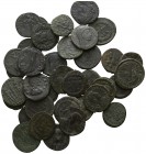Lot of ca. 36 late roman coins / SOLD AS SEEN, NO RETURN!