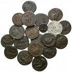 Lot of 20 late roman coins / SOLD AS SEEN, NO RETURN!