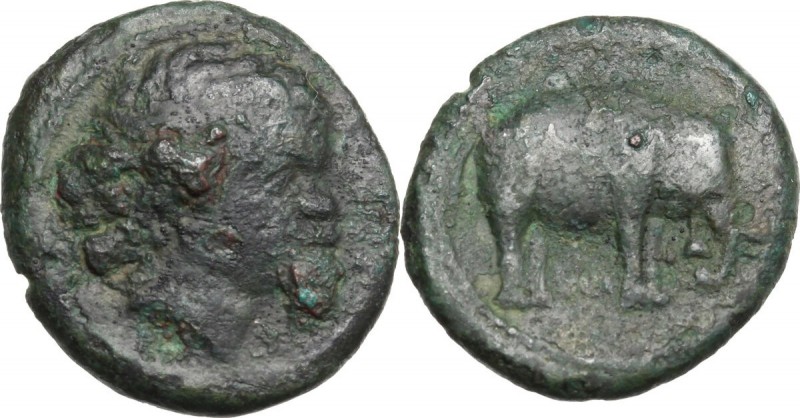 Greek Italy. Etruria, Arretium (?) The Chiana Valley. AE 19 mm. 3rd century BC. ...
